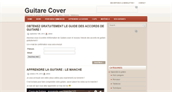 Desktop Screenshot of guitare-cover.fr